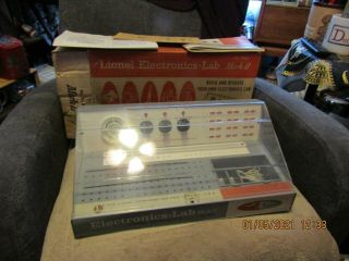 Vintage 1960s Era Lionel Electronics - Lab Mark Ii 3201 Play Kit W/ Box & Booklet.