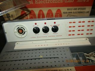 Vintage 1960s era Lionel Electronics - Lab Mark II 3201 play kit w/ box & booklet. 3