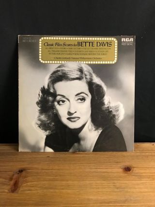 Classic Film Scores For Bette Davis Soundtrack Charles Gerhardt Lp Jezebel 1973