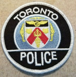 Ca Toronto Canada Police Patch