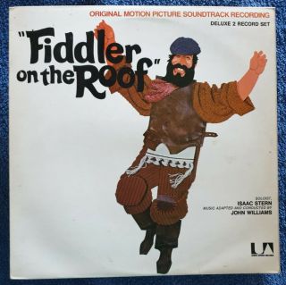 Fiddler On The Roof: 12 " Vinyl Double Lp Deluxe Edition Soundtrack Exc