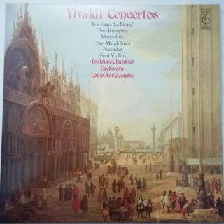 Vivaldi: Concertos / Auriacombe / Classics For Pleasure Lp Cfp 40353