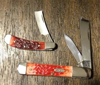 Vintage Case Xx Razor Knife Set Of 2 (item 361)