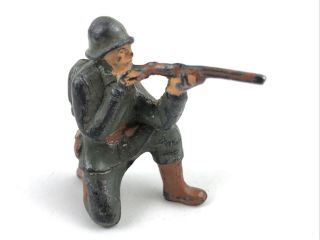 Vintage Manoil Barclay Us Military Army Soldier Lead Toy Figure