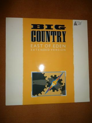 Ex Big Country East Of Eden Vinyl,  12 " Plays On 45rpm,  Import 1984