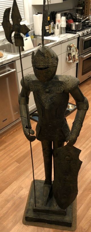 Medieval Knight Armor Statue 5 