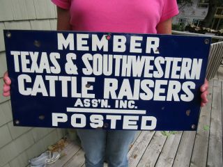 Vintage Texas And Southwestern Cattle Ranchers Ass 