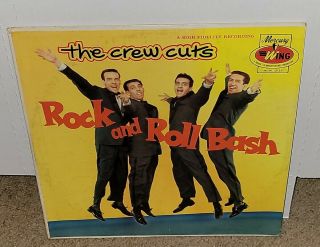 The Crew Cuts - Rock And Roll Bash Vg,  Vinyl Lp,  Sh - Boom,  Earth Angel 50 