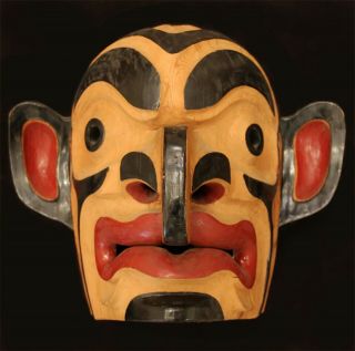 North West Coast Mask By Sam Johnson 1950 - 1960