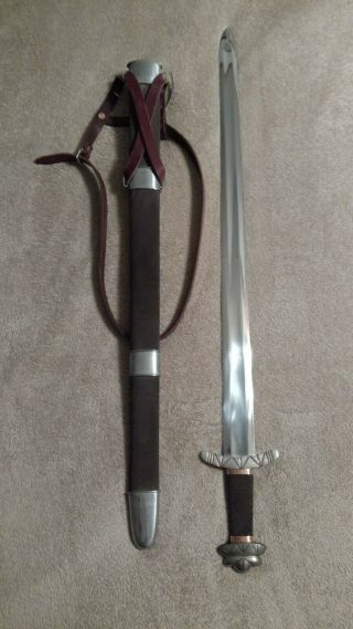 Windlass Stiklestad Viking Sword With Leather Baldric