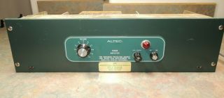 Altec Lansing 1593b Rack Mount Power Mono Amplifier 50w Restoration Vtg