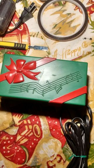 Vtg Mr.  Christmas Carolites Lights & Sounds Of Christmas Controller Music