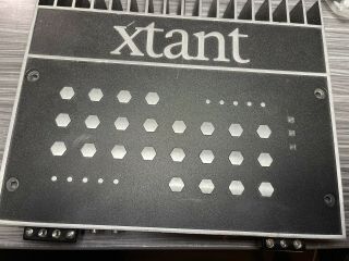 Vintage Xtant A3001 2 Channel Amplifier Subwoofer Monoblock Amplifier Amp