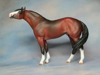 Custom Cm Peter Stone Model Horse Chips Stock Horse X Linda R.  Elkjer
