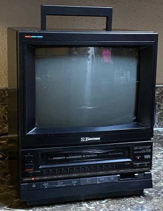 Emerson Vct - 120 Vintage Television,  Vcr Manufactured 1989 Parts & Repair