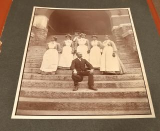 African American Nurses 1900 By Thomas E.  Askew African Amer Photographer