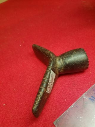 Platform Pipe Tallied Engraved South Bend Indiana Relic Artifact Arrowhead 5