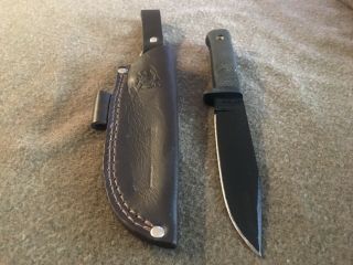 Srk Cold Steel Carbon V Knife Made In Usa W/sheath Combat Hunting Survival