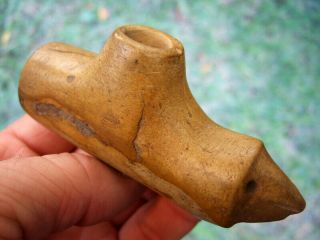 Fine Museum Quality Ohio Hopewell Owl Effigy Pipe with Insight Arrowheads 3