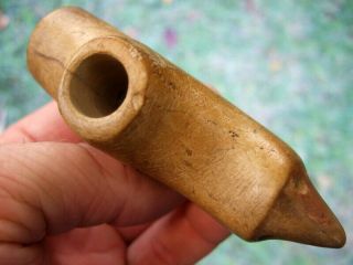 Fine Museum Quality Ohio Hopewell Owl Effigy Pipe with Insight Arrowheads 5
