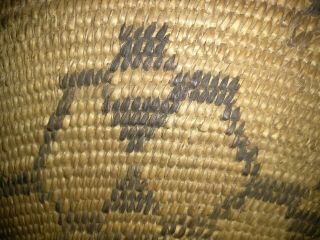 Large 1920 ' s - 1930 ' s Pima Indian Pictorial woven Basket 2