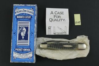 Case Xx 6391 Classic Cigar Whittler Pocket Knife 1207