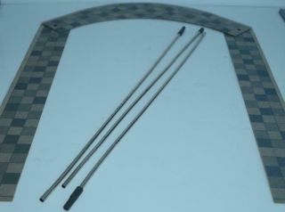 Tta - Schuco (us Zone) - Steering Rods & Pavement Section For Driving Set