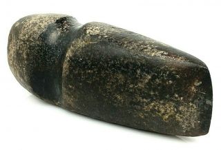 Very Old Stone Axe Head Mauler American Indian Native American Piece