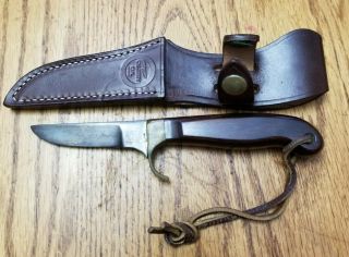 Vtg Rare Olsen Ok H.  C.  Mi.  Howard City Michigan Fixed Blade Hunting Knife