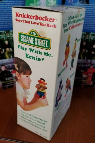 Vintage Sesame Street 1981 MiB Play With Me Ernie 6 