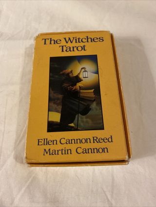 1989 The Witches Tarot Ellen Cannon Reed Llewellyn Vintage