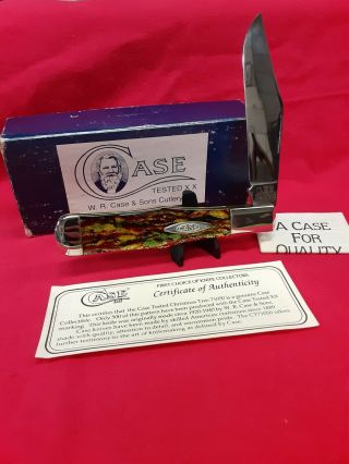 1992 Case Classic Christmas Tree Coke Bottle Knife 71050 Only 500 Produced