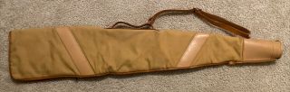 Vintage Brauer Bros.  Moose Brand 46” Rifle Soft Padded Zippered Carrier Case