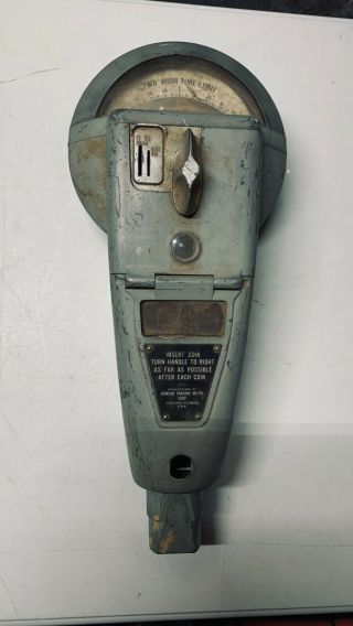 Awesome Old Vintage Duncan Parking Meter All 1,  5,  & 10 Cent