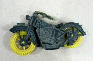 Vintage Thomas 1950’s Toy Police Harley Davidson Hard Plastic Motorcycle Sh