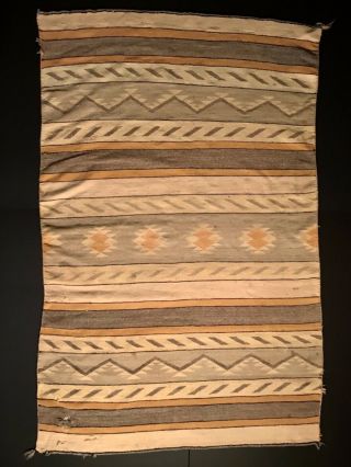 Exceptional Navajo Chinle Wearing Blanket / Rug,  Revival Period,  Mid 20th C,  Nr