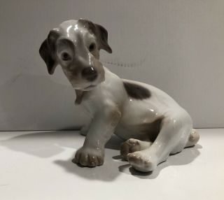 Royal Copenhagen Bing Grondahl B&g Sealyham Terrier Dog Porcelain Figurine 2027