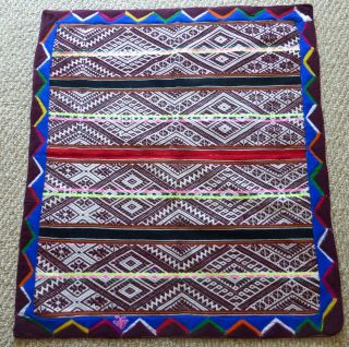Andean Mountain Textile - Peruvian Aguayo Table Cloth 2