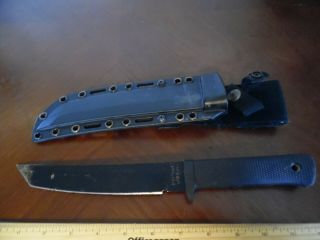 Recon Tanto Cold Steel Carbon V Made In Usa Knife With Sheath 7 " Blade