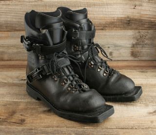 Vintage Asolo Extreme Pro Leather Telemark Ski Boots Size 8.  5
