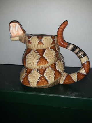 Diamondback Rattlesnake Coffee Mug Cup As Seen On The Late Show 20oz