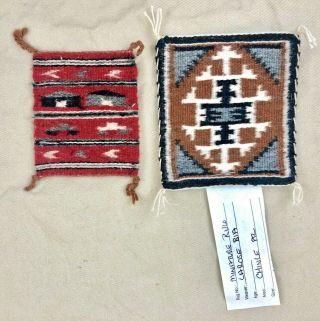 Miniature Navajo Rugs