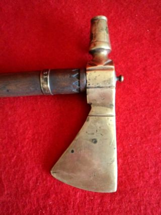 Traditional Tomahawk Pipe W/ Hallmark