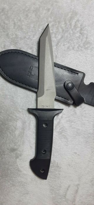 Crkt Komodo 7 Fixed Blade Combat Knife Model 2207