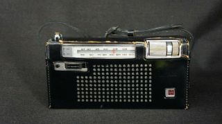 Vintage Panasonic Rf - 800 Early Am/fm Portable Battery Transistor Radio It
