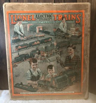 Vintage 1920s Lionel Outfit No.  295 E For O Gauge Track Box Only
