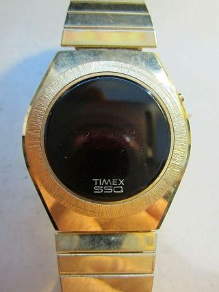 Timex Ssq 70’s Vintage 1970’s Led Watch
