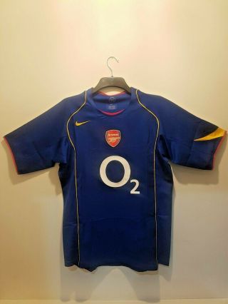 Arsenal Football Club Away Shirt 2004 - 2005 Vintage Size Medium