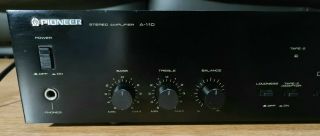 Vintage Pioneer A - 110 Stereo Integrated Amplifier Amp HiFi Separate with Phono 2