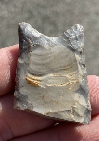 (6) Authentic Paleo Fluted Clovis Found In Kentucky Heartbreaker Base